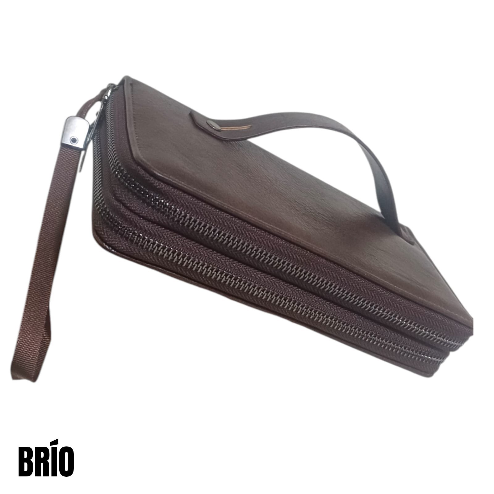 BILLETERA DE HOMBRE BRÍO -CHOCOLATE BID301V - Imagen 16