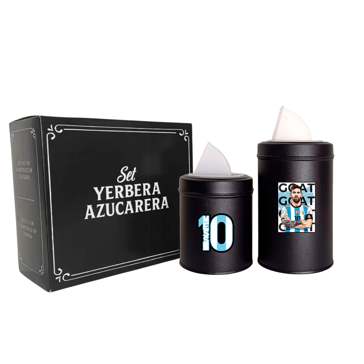 SET DE YERBERA Y AZUCARERA EN CAJA SET622PM - Imagen 2