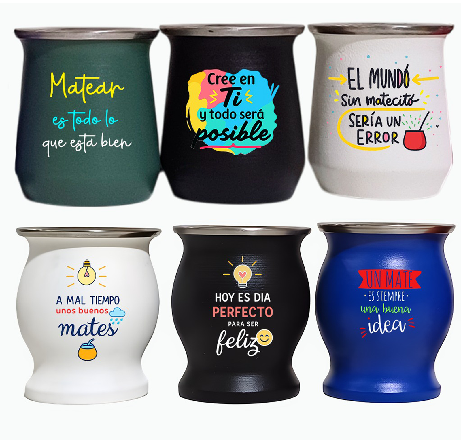 MATE DE ACERO TERMICO  ESPEC. LOGO  MAT060DTF