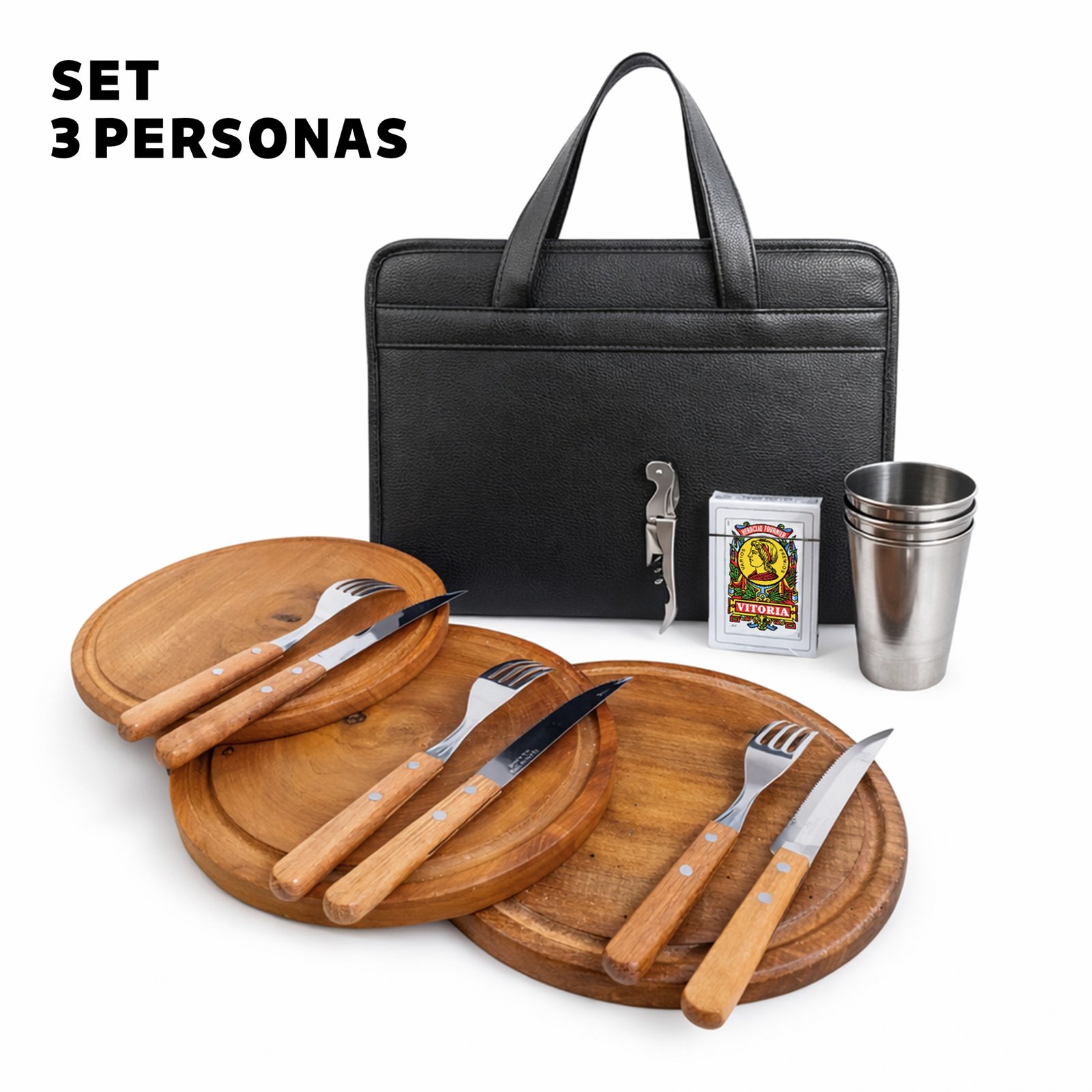 SET DE ASADO X3 CUE043CH