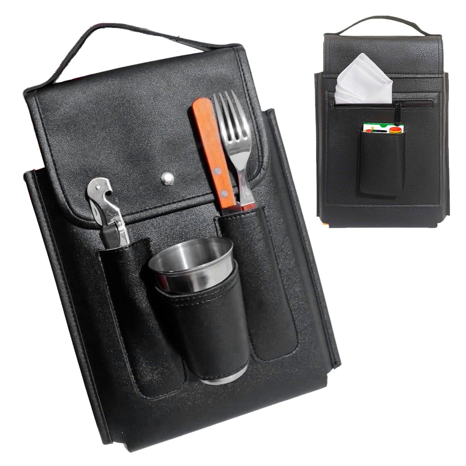 SET DE ASADO CON SACACORCHO PARA UNA PERSONA CUE494SCH - Imagen 2