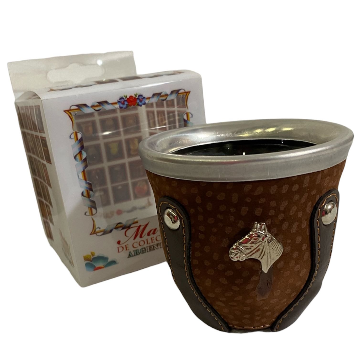 MATE DE VIDRIO CON CAJA - MAT1070B