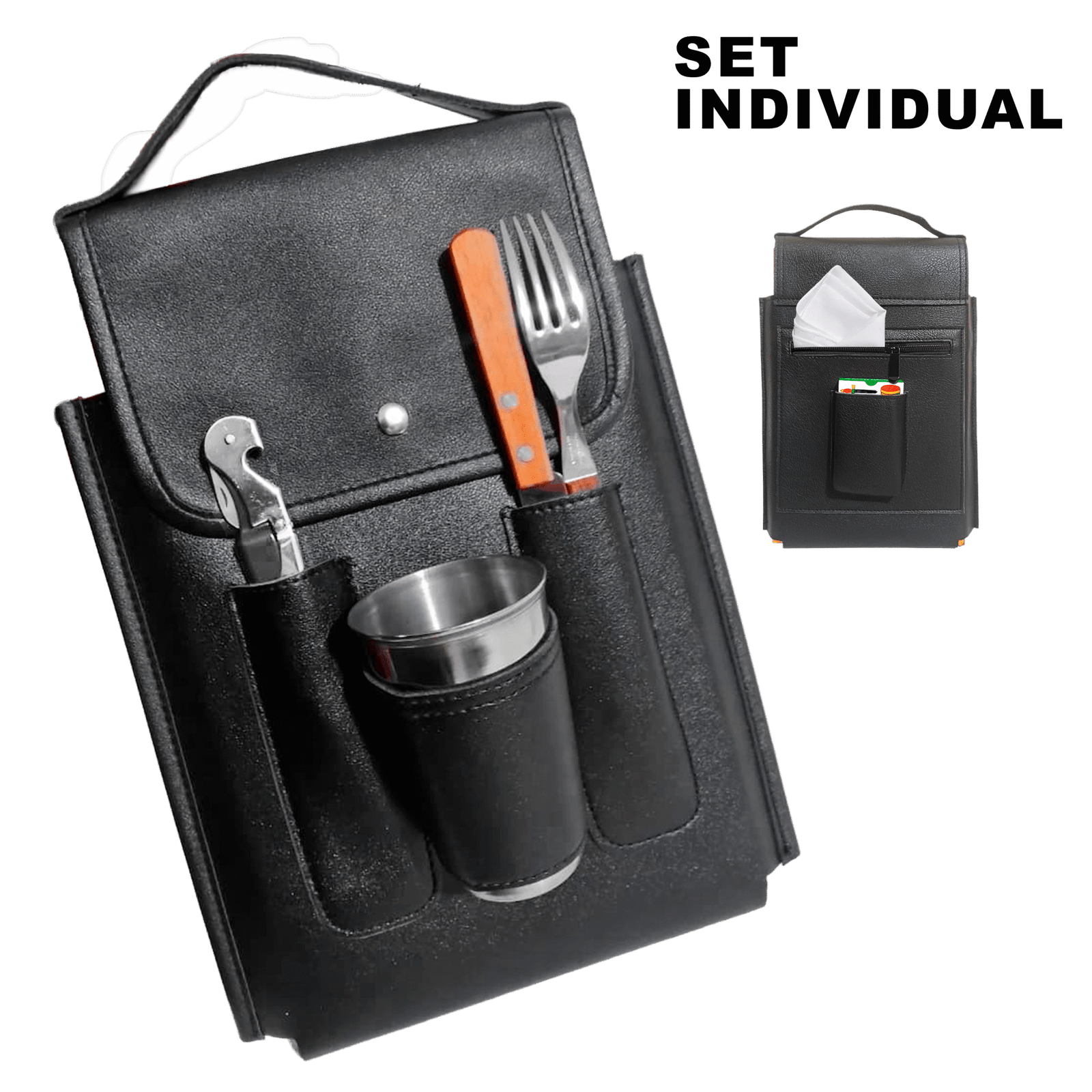 SET DE ASADO CON SACACORCHO PARA UNA PERSONA CUE494SCH