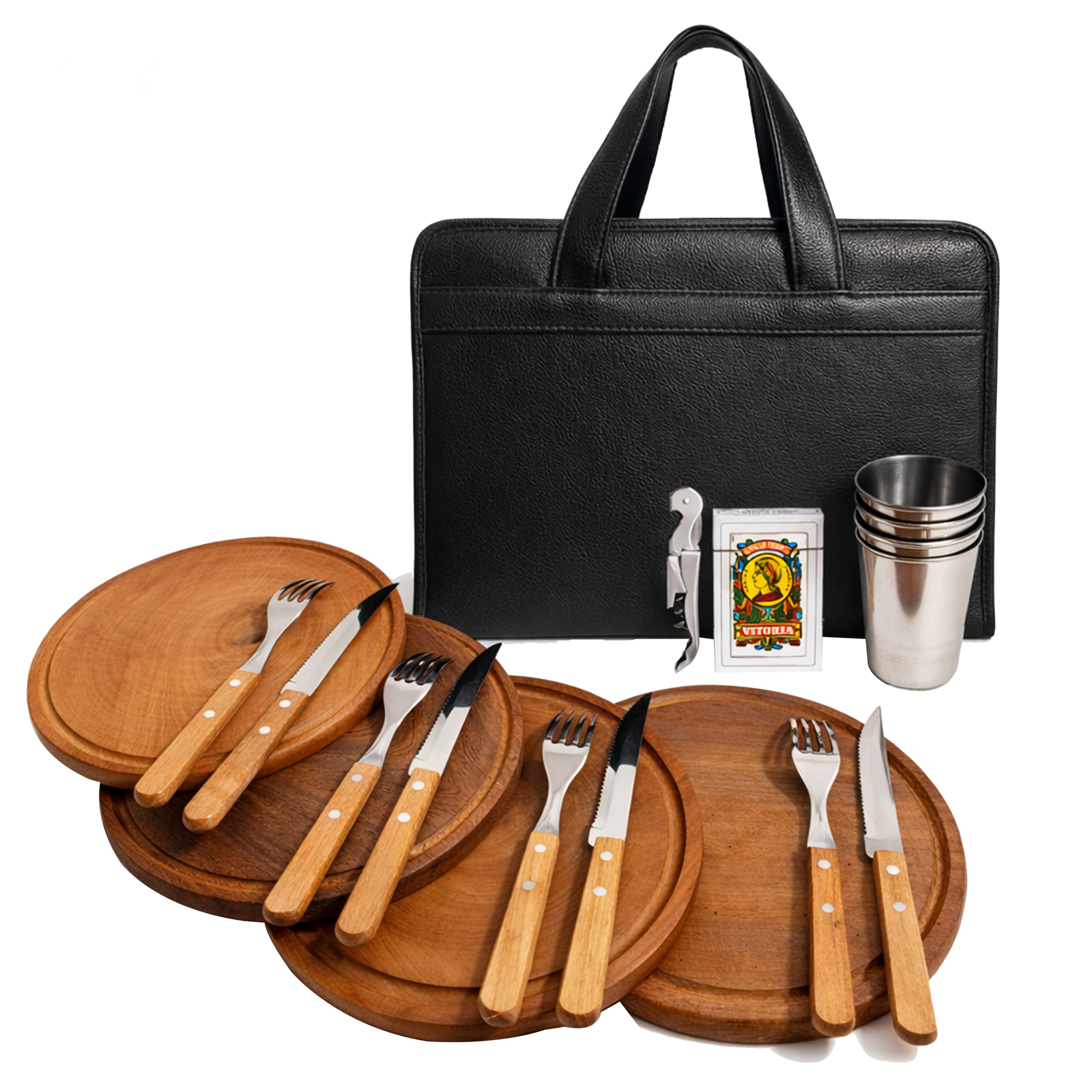 SET DE ASADO X4CH CUE044