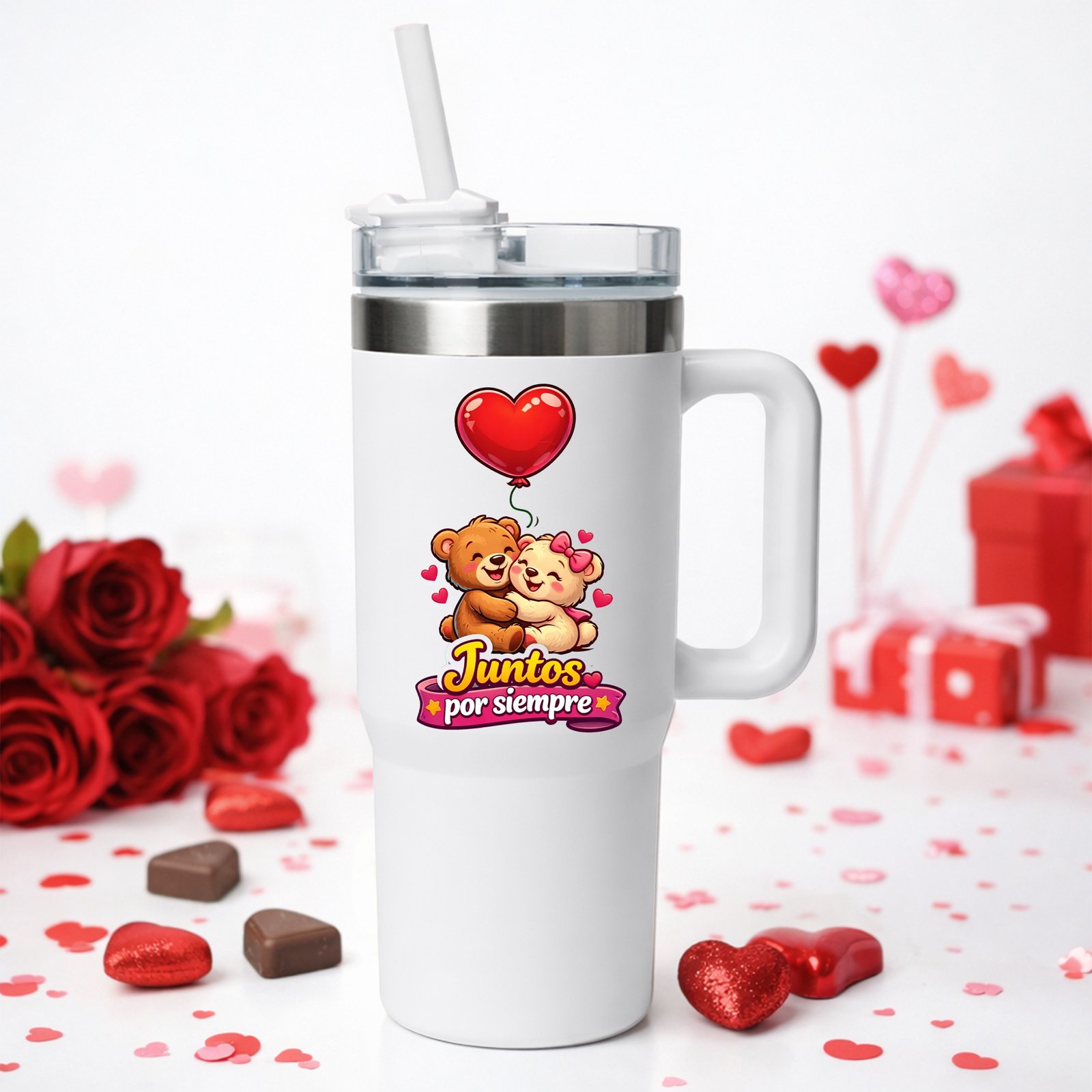 VASO TERMICO CON SORBETE CON DTF MAT154D