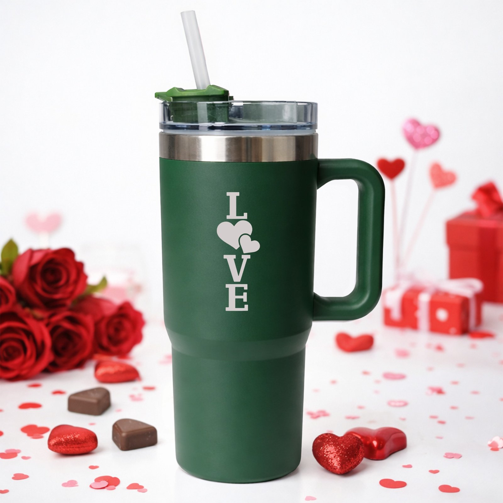 VASO TERMICO CON SORBETE CON GRABADO MAT154G - Imagen 2