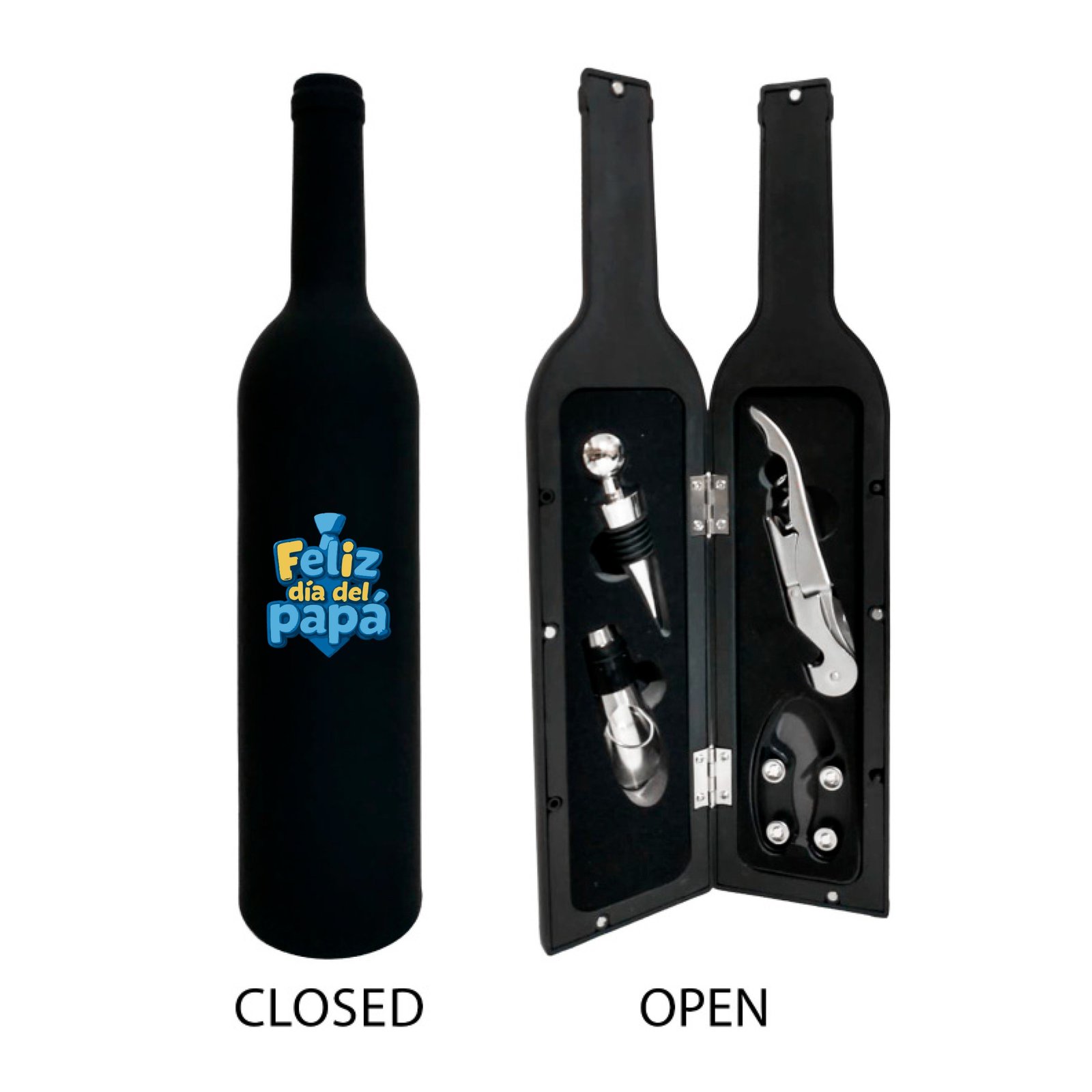 SET VINO 4 PZAS GRANDE - DIA DEL PADRE– ASC002DTF