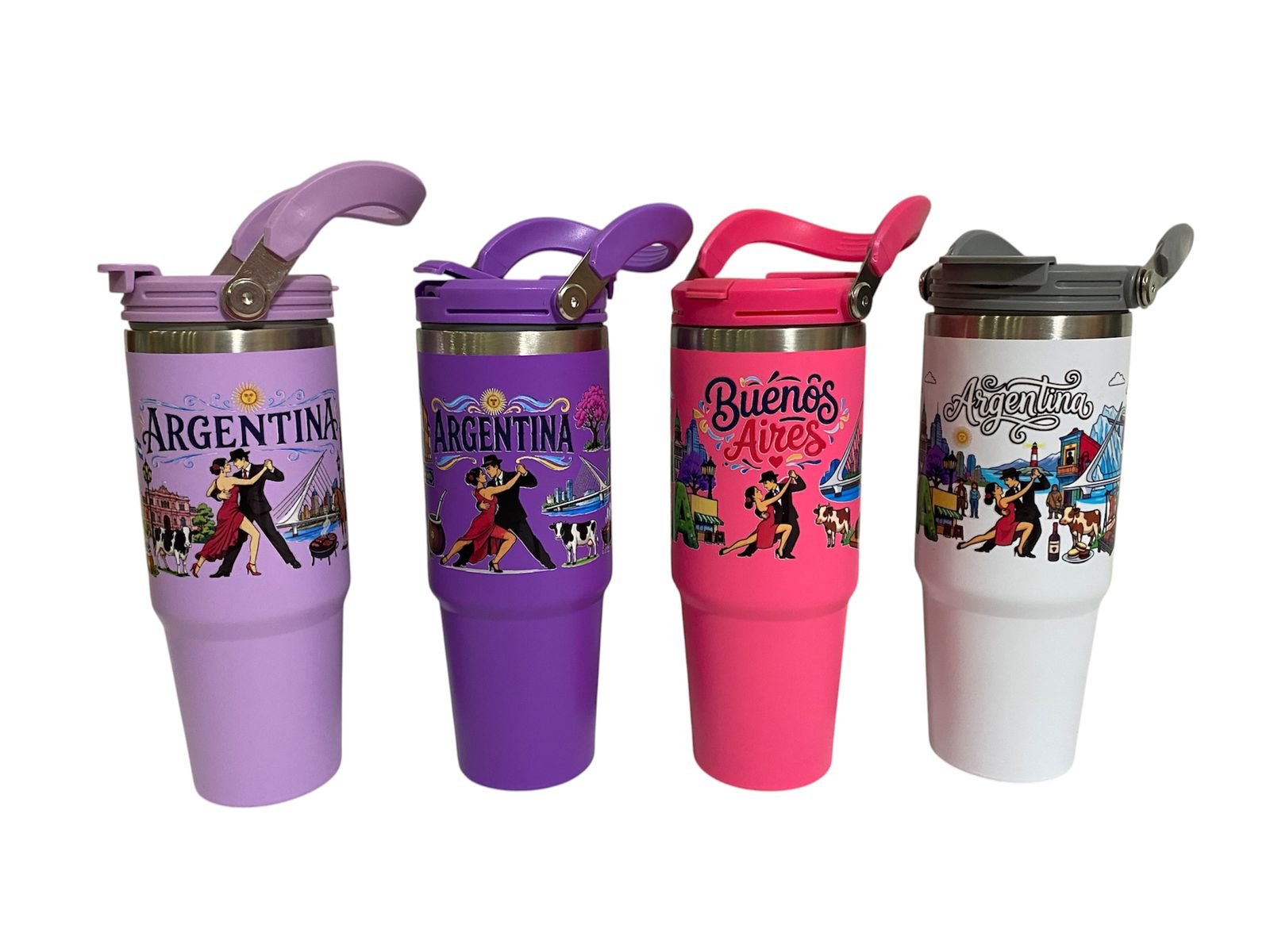 VASO TERMICO CON MANIJA 900ml- ARGENTINA - MAT153AR - Imagen 2