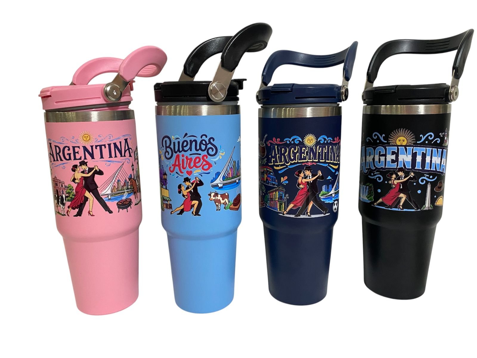 VASO TERMICO CON MANIJA 900ml- ARGENTINA - MAT153AR