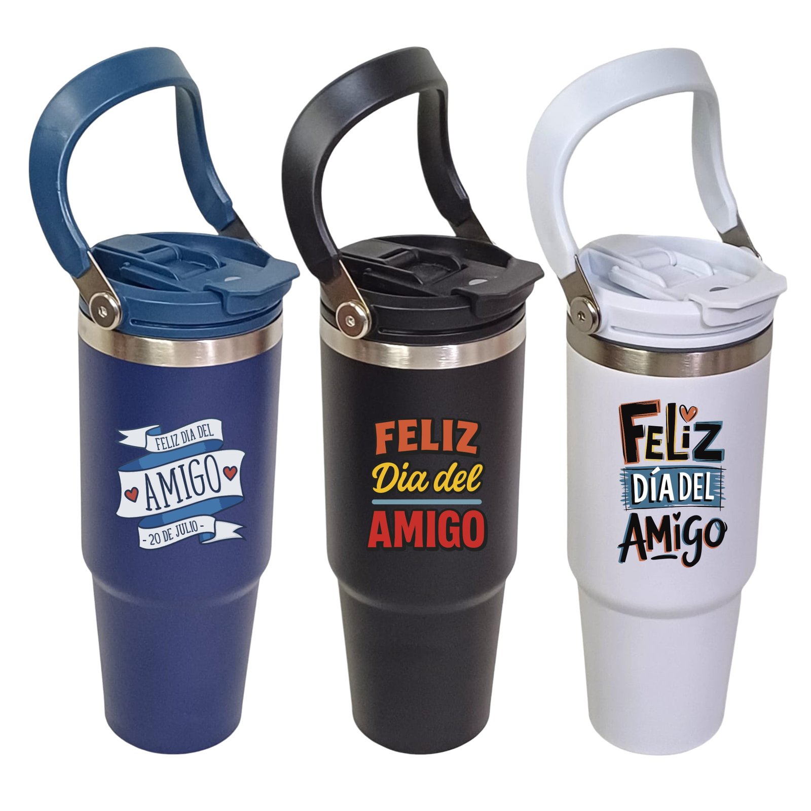VASO TERMICO CON MANIJA 900ml- DIA DEL AMIGO – MAT153DA