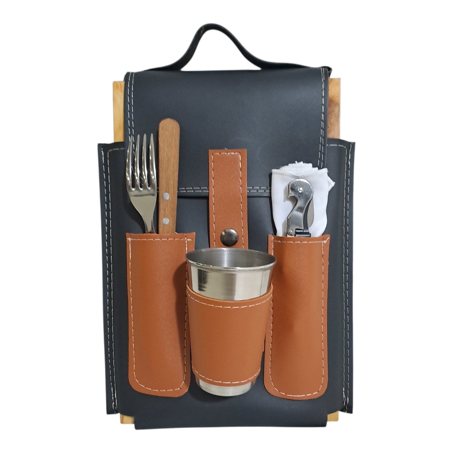 SET DE ASADO CON SACACORCHO -CUE494S1
