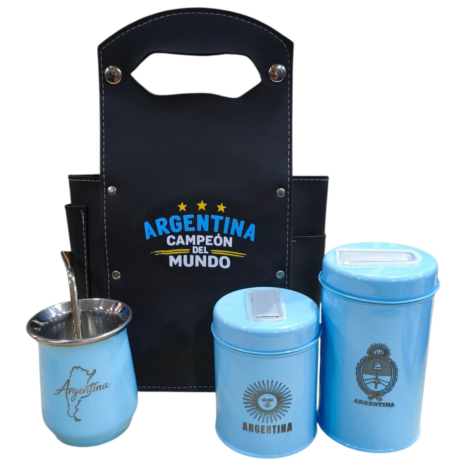 SET DE MATE 1/2LITRO FLEXIBLE -SET261ARG1