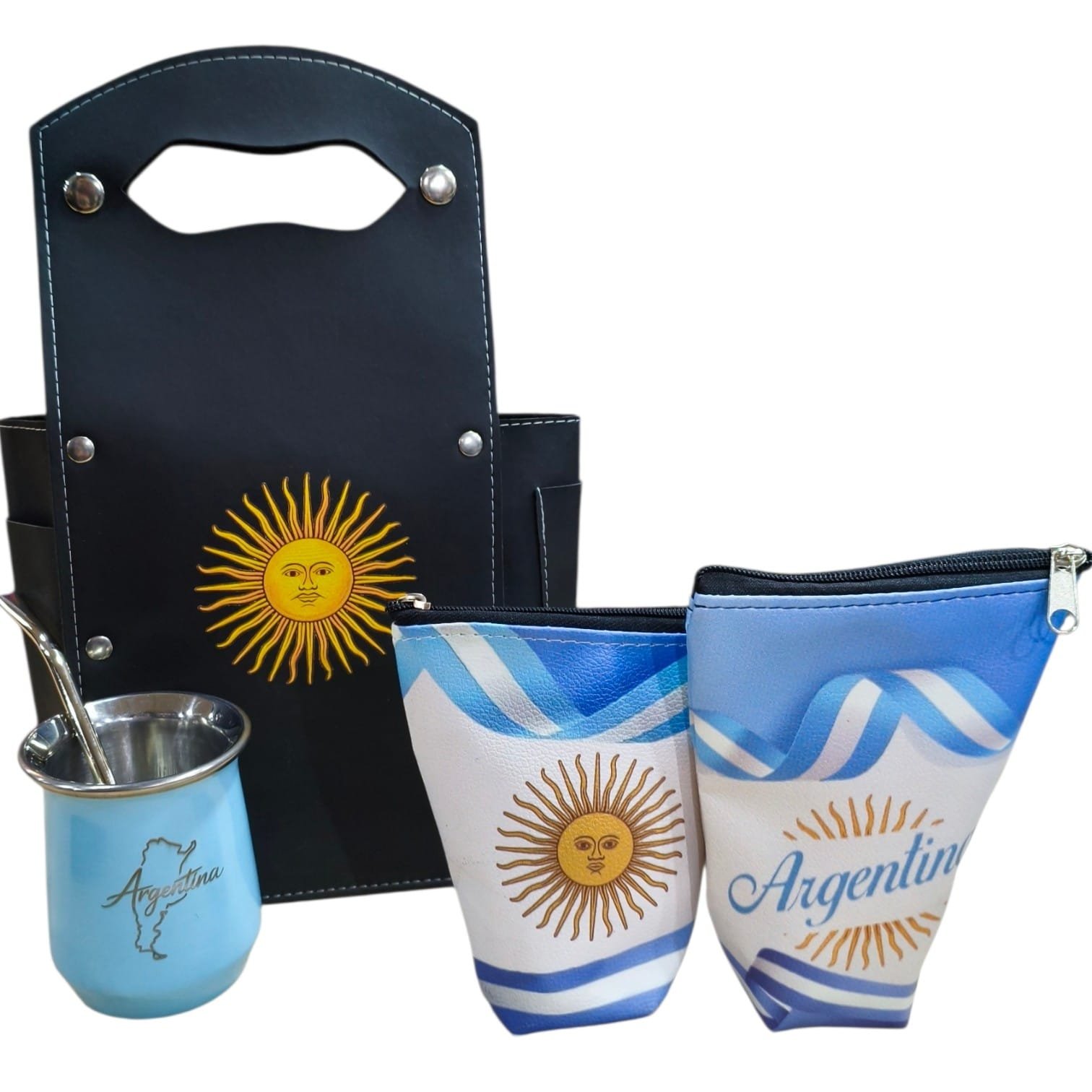 SET DE MATE 1/2LITRO FLEXIBLE -SET261ARG