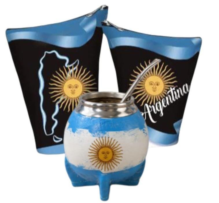 Mate torpedo -Yerb, Azuc y bom-SET072ARGT
