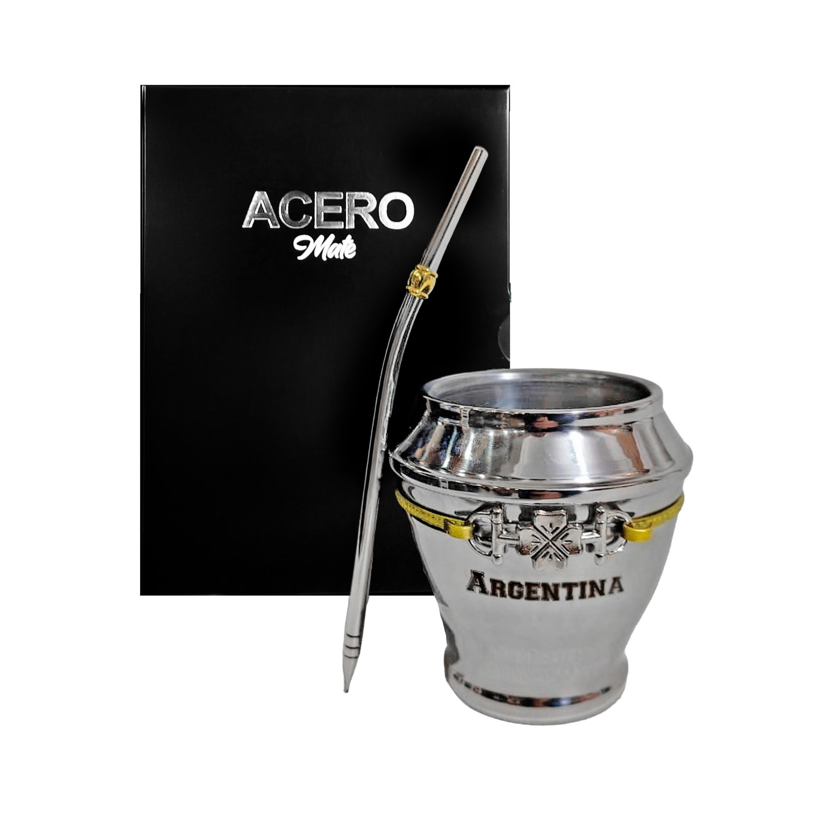 Mate de acero c/dije y b box pr MAT900C