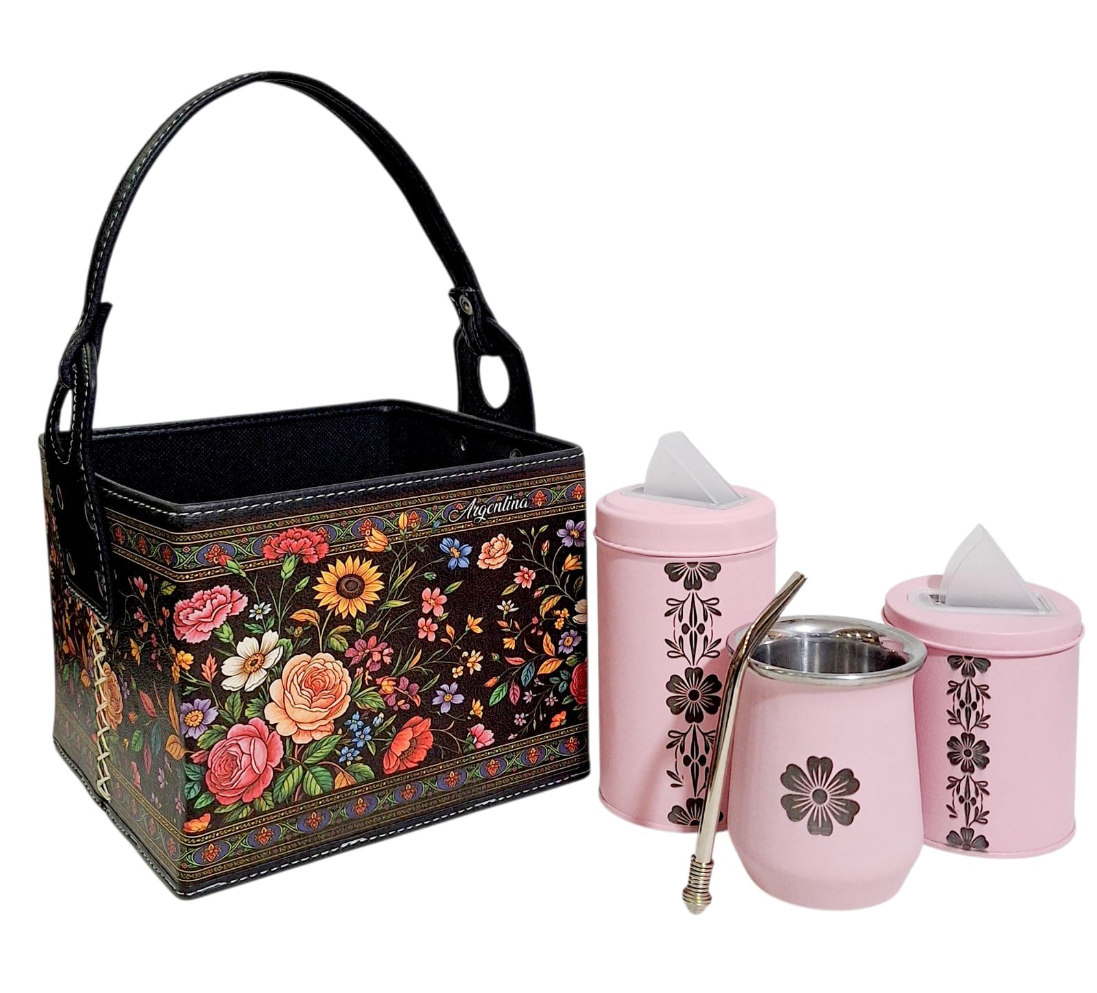 SET DE MATE FLOREADO SET211FL1