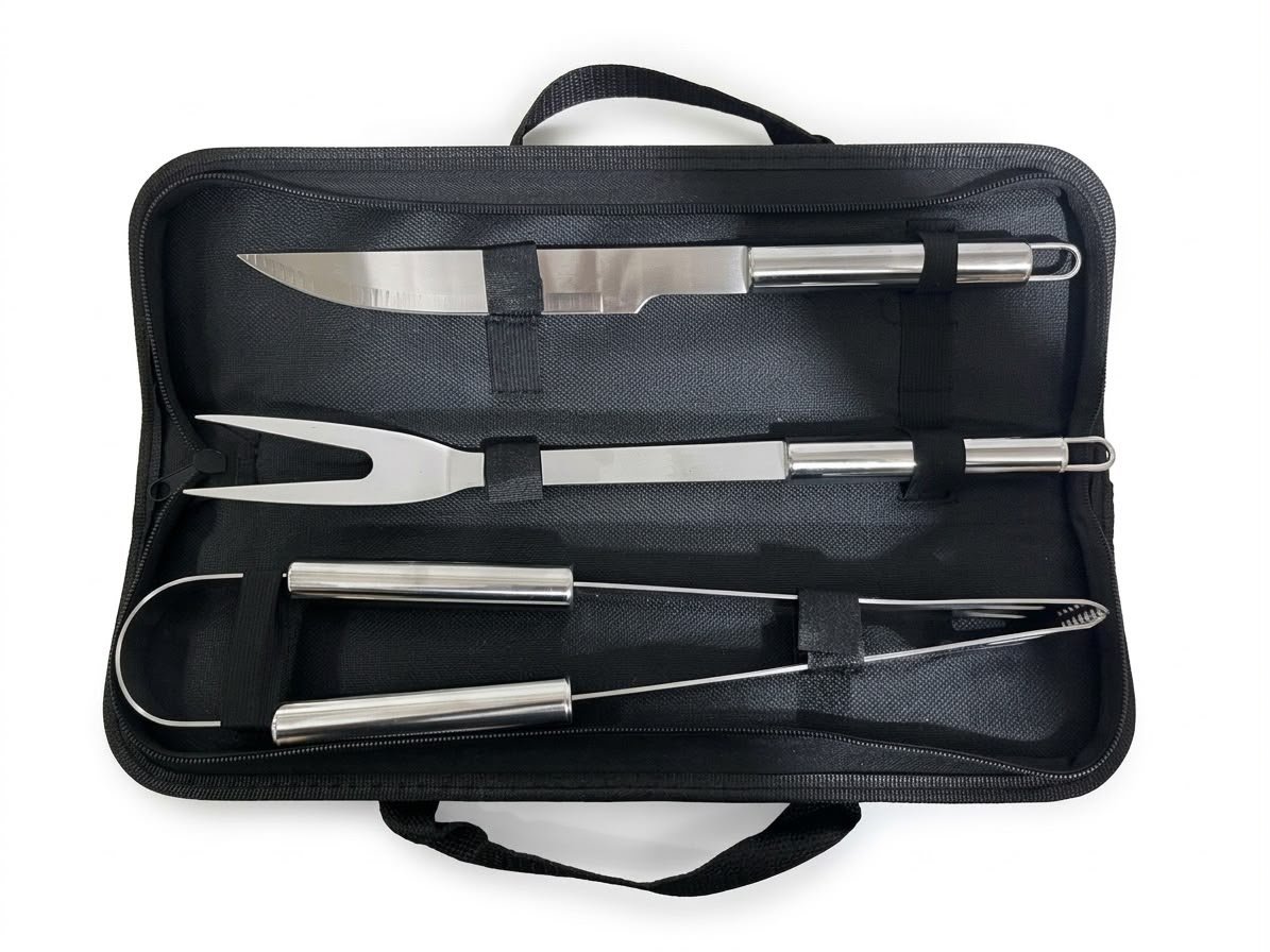 Set Asador Parrillero 3 Piezas - Imagen 2