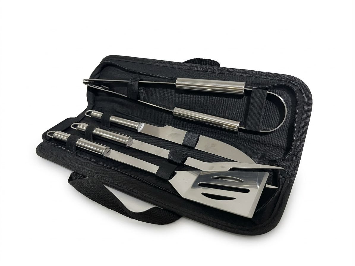 Set Asador Parrillero 4 Piezas - Imagen 3
